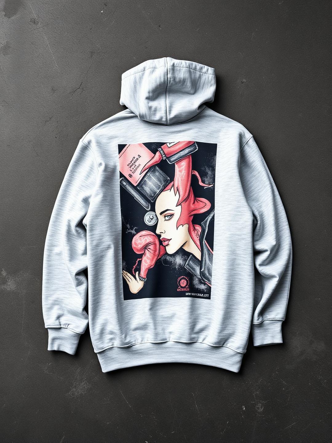 Abstract Brain Hoodie